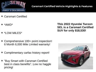 Hyundai TUCSON 2022 AWD SEL 4p SUV