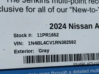 Nissan Altima 2024 2.5 SR 4 puertas Sedan