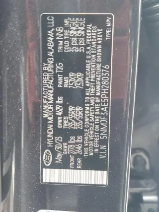 Hyundai TUCSON 2023 SEL 4p SUV