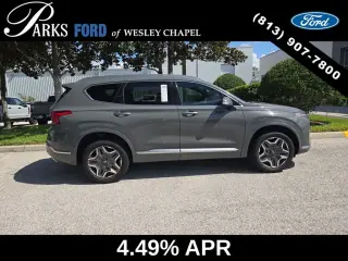 Hyundai SANTA FE 2021 AWD Calligraphy 4p Crossover con llantas de 19 pulgadas