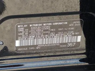 Mitsubishi Outlander Sport 2025 AWD S 4dr Crossover