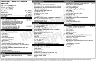 Toyota Tundra 2024 4x4 SR5 4dr CrewMax Cab Pickup SB