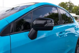 Subaru WRX 2019 AWD STI Limited 4p Sedan con spoiler de perfil bajo
