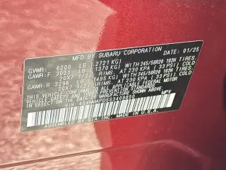 Subaru Ascent 2025 AWD Limited 7 pasajeros SUV de 4 puertas