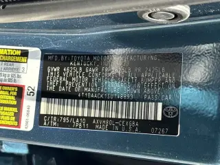 Toyota Camry 2025 SE 4dr Sedan