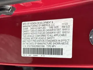 Honda Passport 2024 AWD TrailSport SUV 4 puertas