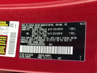 Toyota Grand Highlander 2024 XLE 4p SUV