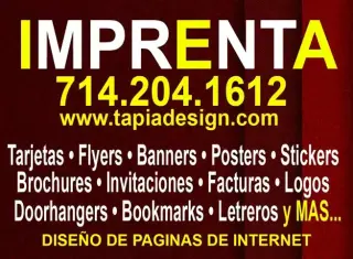 Imprenta en San Francisco CA