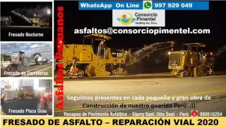 ASFALTO EN CALIENTE PAVIMENTOS