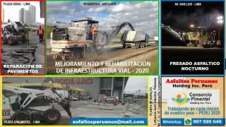 ASFALTO EN CALIENTE PAVIMENTOS