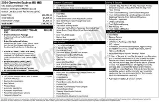 Chevrolet Equinox 2024 RS 4p SUV