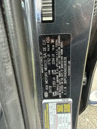 Kia Forte 2019 LXS 4p Sedan