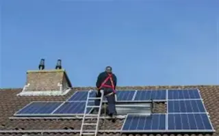 remove &install solar panels