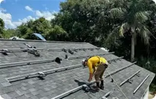 solar panels Remove & install