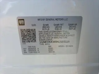 Chevrolet Traverse 2022 4x4 Premier 4p SUV