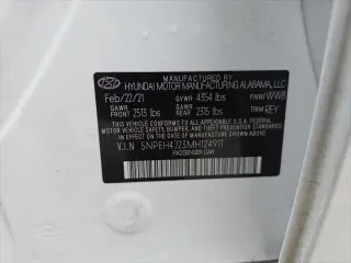 Hyundai SONATA 2021 Limited 4p Sedan