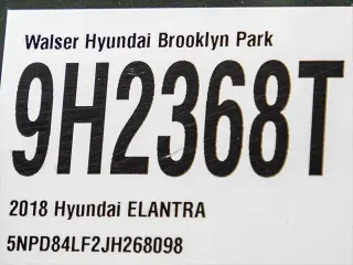 Hyundai ELANTRA 2018 SEL 4p Sedan (EE. UU.)