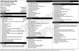 Hyundai TUCSON 2023 SEL 4p SUV