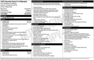 Hyundai SANTA FE 2023 AWD Calligraphy 4p Crossover