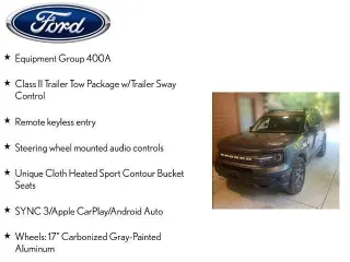 Ford Bronco Sport 2021 AWD Badlands 4dr SUV
