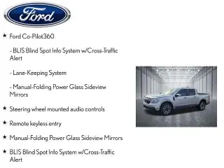 Ford Maverick 2022 Lariat 4dr SuperCrew 4.5 ft. SB