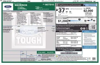 Ford Maverick 2023 XL 4dr SuperCrew 4.5 ft. SB