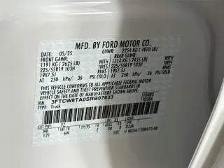 Ford Maverick 2025 AWD Lobo 4dr SuperCrew 4.5 ft. SB