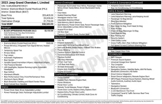 Jeep Grand Cherokee L 2023 4x4 Limited 4p SUV