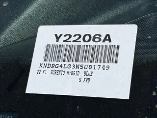 Kia Sorento Hybrid 2022 S 4p SUV