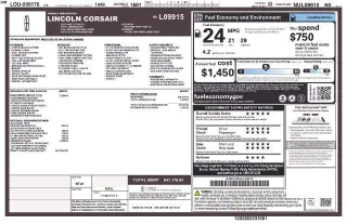 Lincoln Corsair 2022 AWD Estándar 4p SUV