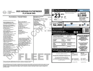 Nissan Pathfinder 2025 Platinum 4 puertas SUV