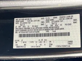 Ford F-150 2017 4x4 XLT 4p SuperCrew 5.5 pies SB