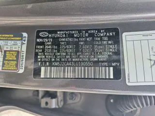 Hyundai TUCSON 2020 AWD SE SUV de 4 puertas