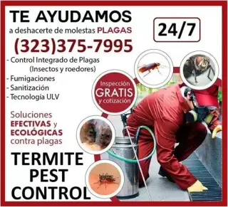 ELIMINAR Y CONTROL DE PLAGAS