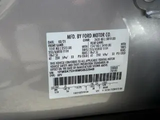 Ford Explorer 2021 XLT 4p SUV