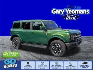 Ford Bronco 2025 4x4 Outer Banks SUV de 4 puertas