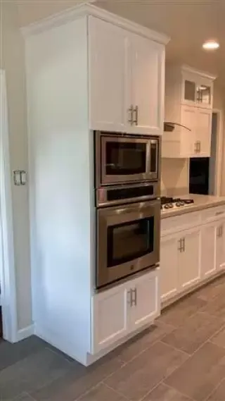 Cabinets refinishing & POPCORN