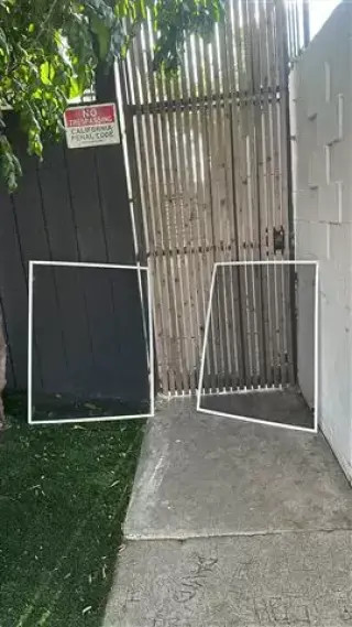 Vidrios rotos el mismo dia