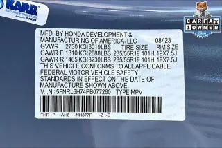 Honda Odyssey 2023 Sport 4dr Minivan