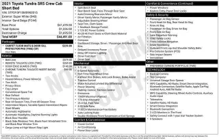 Toyota Tundra 2021 4x4 SR5 4p Camioneta Cabina CrewMax SB
