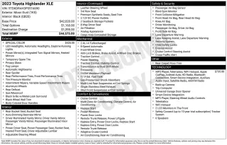 Toyota Highlander 2023 LE 4dr SUV