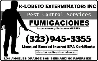 PEST CONTROL SERVICES 24/7.-