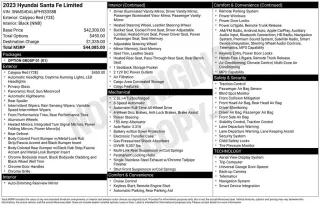 Hyundai SANTA FE 2023 AWD Limited 4dr Crossover