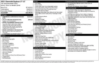 Chevrolet Equinox 2021 LT 4p SUV con 1LT