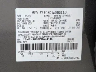 Ford Edge 2023 AWD Titanium 4dr Crossover