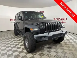 Jeep Wrangler Unlimited 2018 4x4 Sport 4dr SUV (lanzamiento a mitad de año)