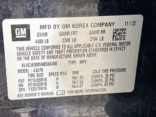 Buick Encore 2022 AWD Preferred 4dr Crossover