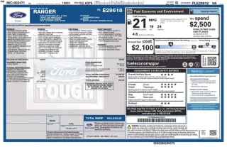 Ford Ranger 2023 4x4 Lariat 4p SuperCrew 5.1 ft. SB