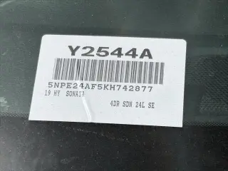 Hyundai SONATA 2019 SE 4p Sedan