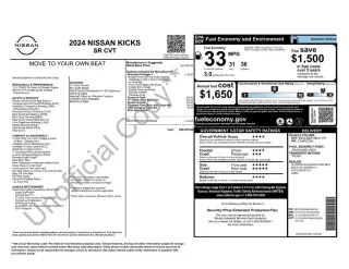 Nissan Kicks 2024 SR 4p Crossover